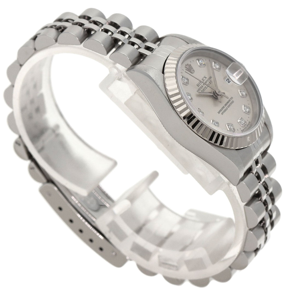 ROLEX DATEJUST 10P Diamond Watches 69174G Stainless Steel/Stainless Steel Ladies