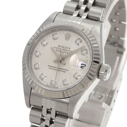 ROLEX DATEJUST 10P Diamond Watches 69174G Stainless Steel/Stainless Steel Ladies