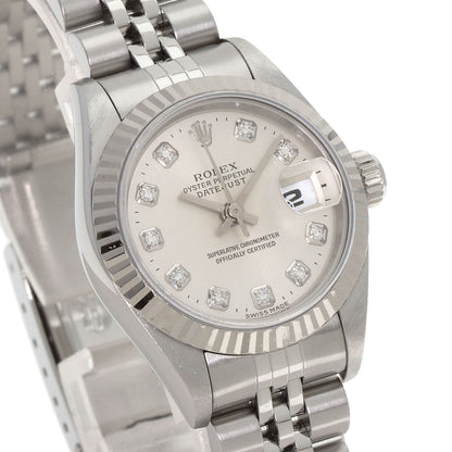 ROLEX DATEJUST 10P Diamond Watches 69174G Stainless Steel/Stainless Steel Ladies