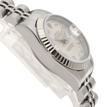 ROLEX DATEJUST 10P Diamond Watches 69174G Stainless Steel/Stainless Steel Ladies