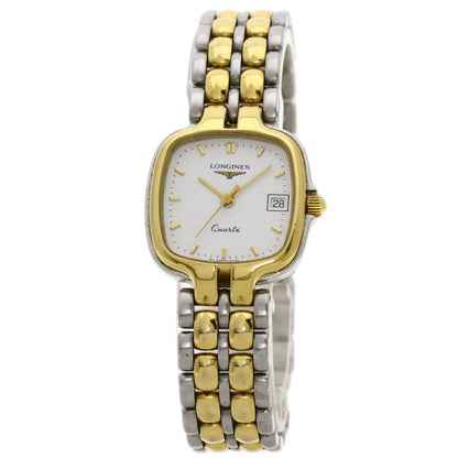 LONGINES Flagship Square Watches  Stainless Steel/SSxGP Ladies