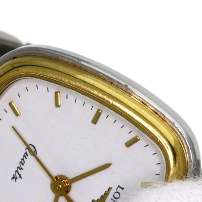 LONGINES Flagship Square Watches  Stainless Steel/SSxGP Ladies