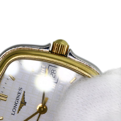 LONGINES Flagship Square Watches  Stainless Steel/SSxGP Ladies