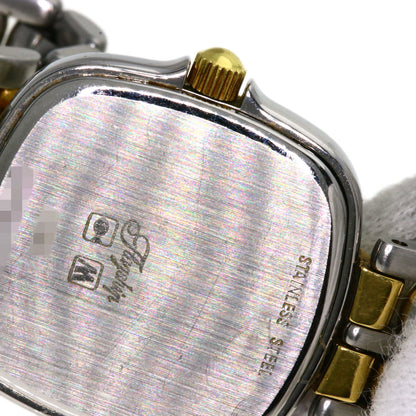 LONGINES Flagship Square Watches  Stainless Steel/SSxGP Ladies