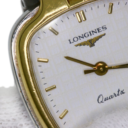 LONGINES Flagship Square Watches  Stainless Steel/SSxGP Ladies