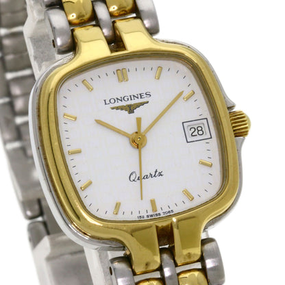 LONGINES Flagship Square Watches  Stainless Steel/SSxGP Ladies