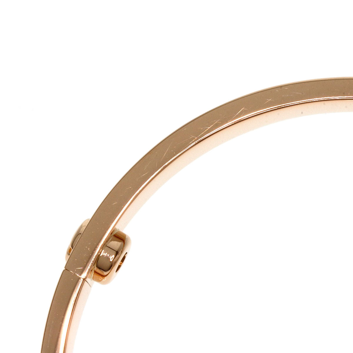 CARTIER LOVE Bracelets without driver #17 Bracelet K18 Pink Gold Ladies [Used]