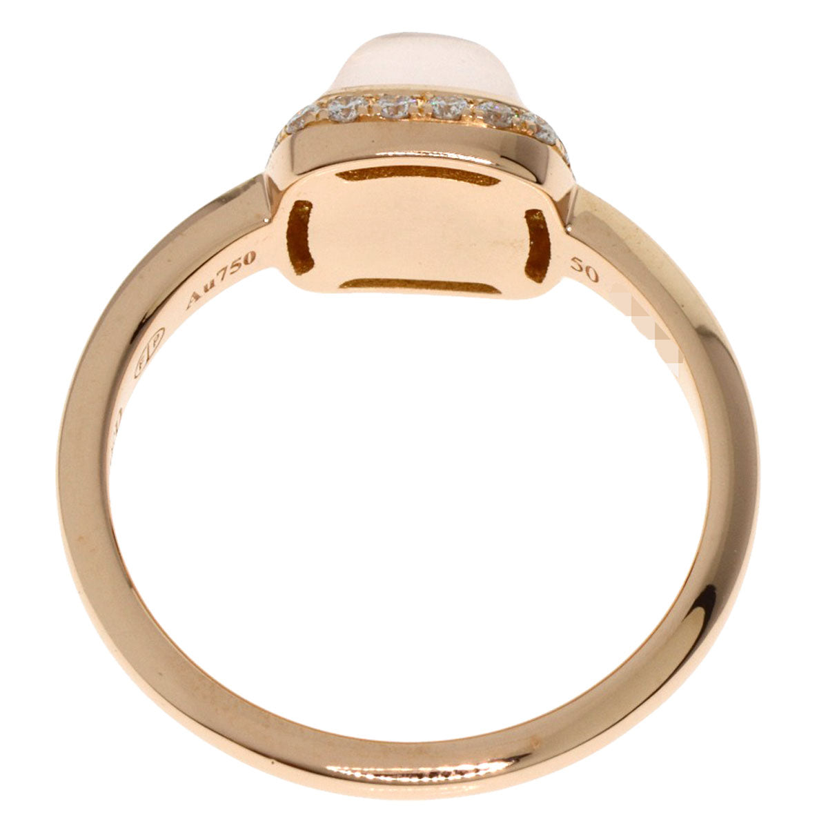 FRED   Ring PAIN DE SUCRE Diamond #50 K18 Pink Gold Ladies