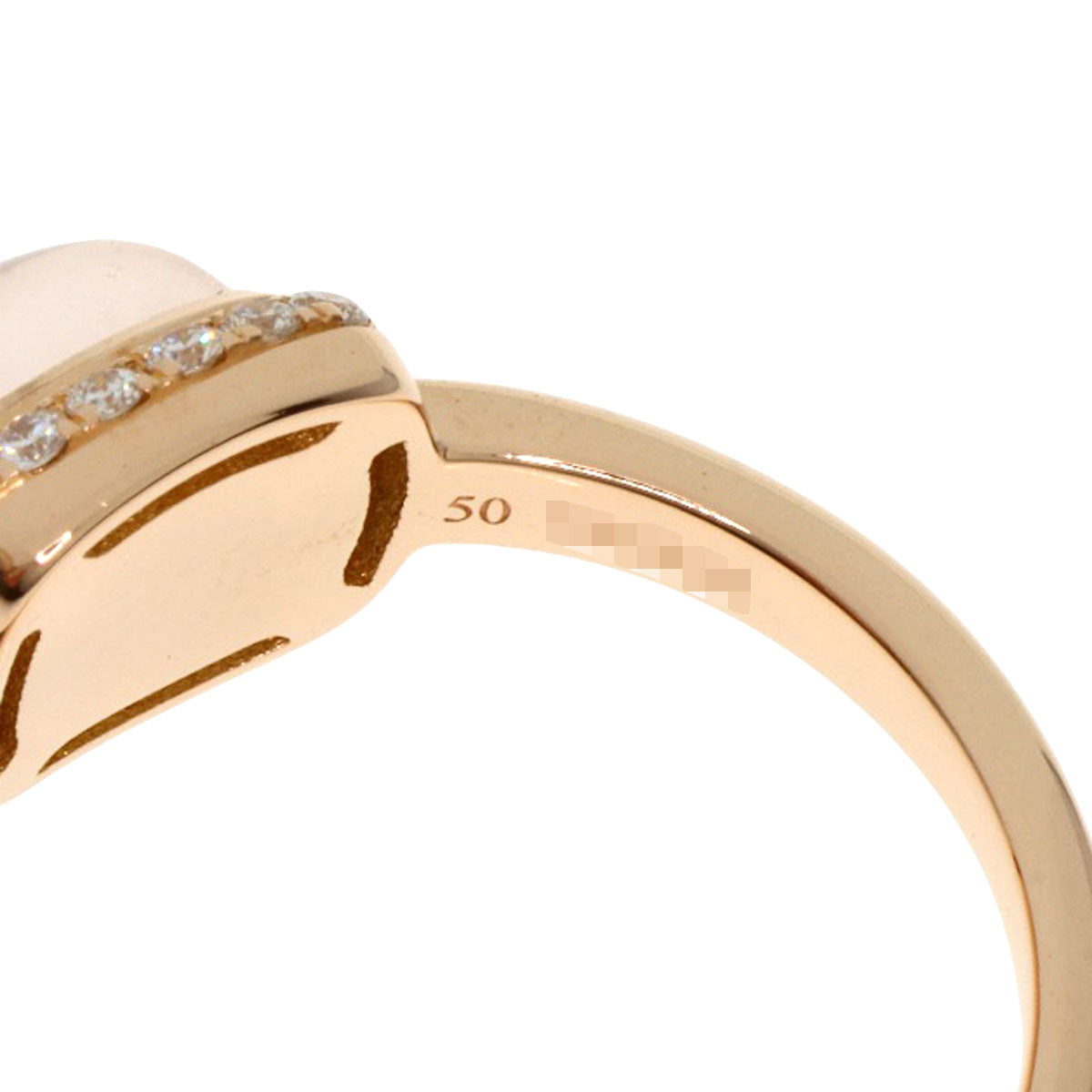 FRED   Ring PAIN DE SUCRE Diamond #50 K18 Pink Gold Ladies