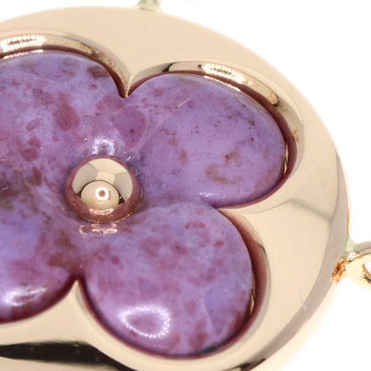 LOUIS VUITTON Sun Blossom 1P Diamond Necklace K18 Pink Gold Ladies [Used]