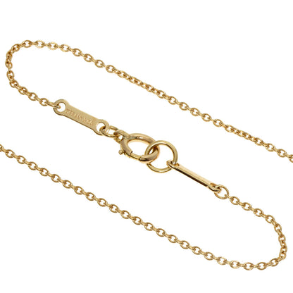 TIFFANY&Co. Banza Yard 1P Diamond Necklace K18 Yellow Gold Ladies [Used]