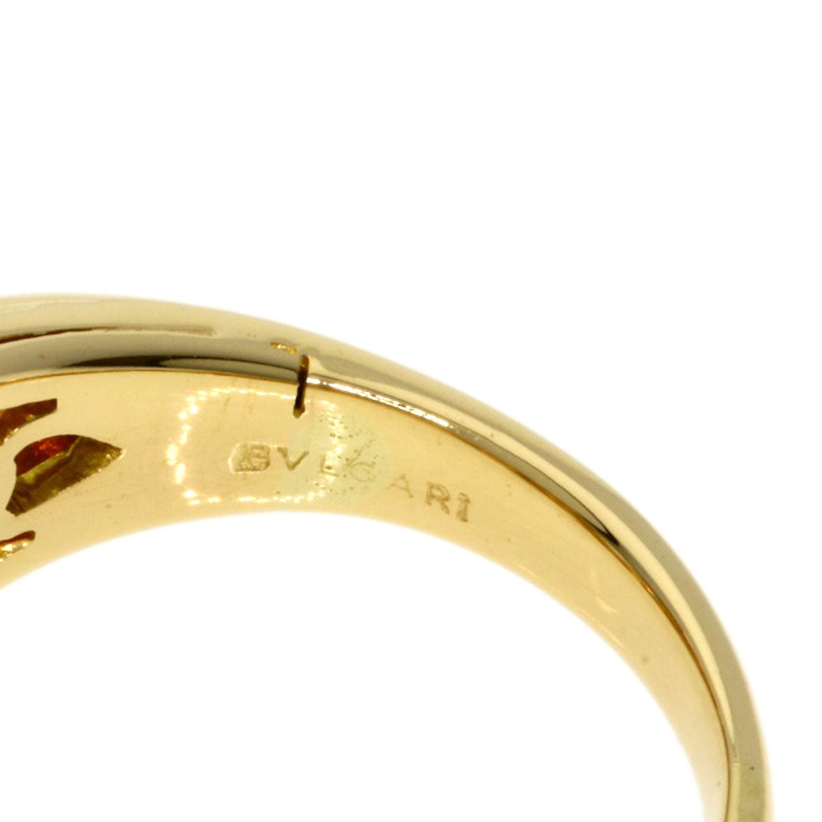 BVLGARI   Ring Oval cut K18 Yellow Gold Ladies