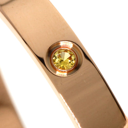 CARTIER LOVE Bracelets Multicolor Stone with Driver #18 Bracelet K18 Pink Gold Ladies [Used]