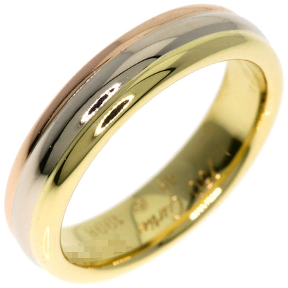 CARTIER Three colors # 49 Ring K18 Yellow Gold K18 White GoldLadies [Used]