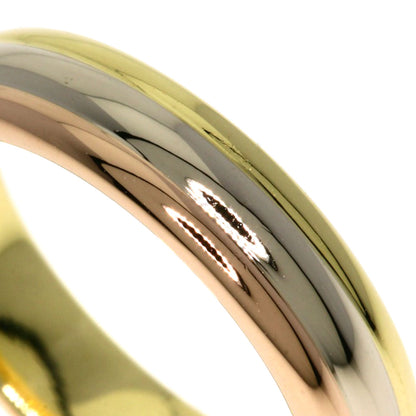 CARTIER Three colors # 49 Ring K18 Yellow Gold K18 White GoldLadies [Used]