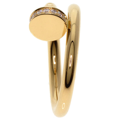 CARTIER   Ring Juste un Clou Classic Model Diamond #54 K18 Yellow Gold Ladies