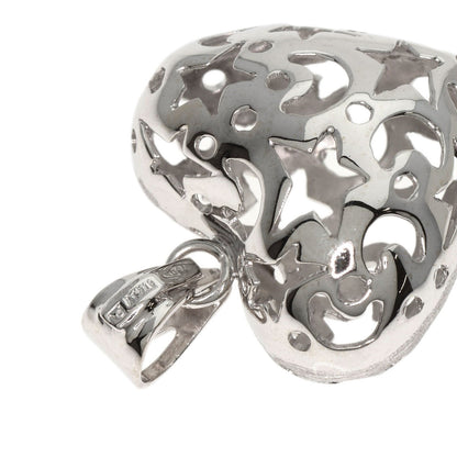 Ponte Vecchio   Pendant top Heart motif K18 White Gold Ladies