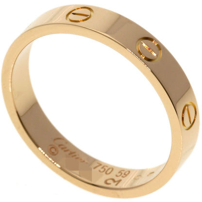 CARTIER   Ring love ring #59 K18 Pink Gold Ladies