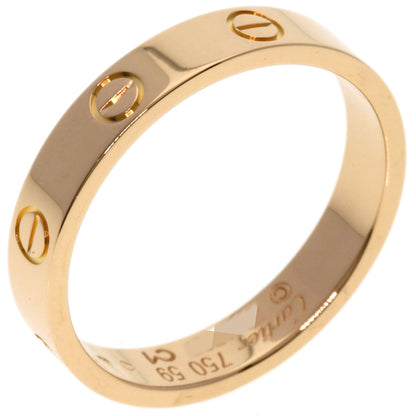 CARTIER   Ring love ring #59 K18 Pink Gold Ladies