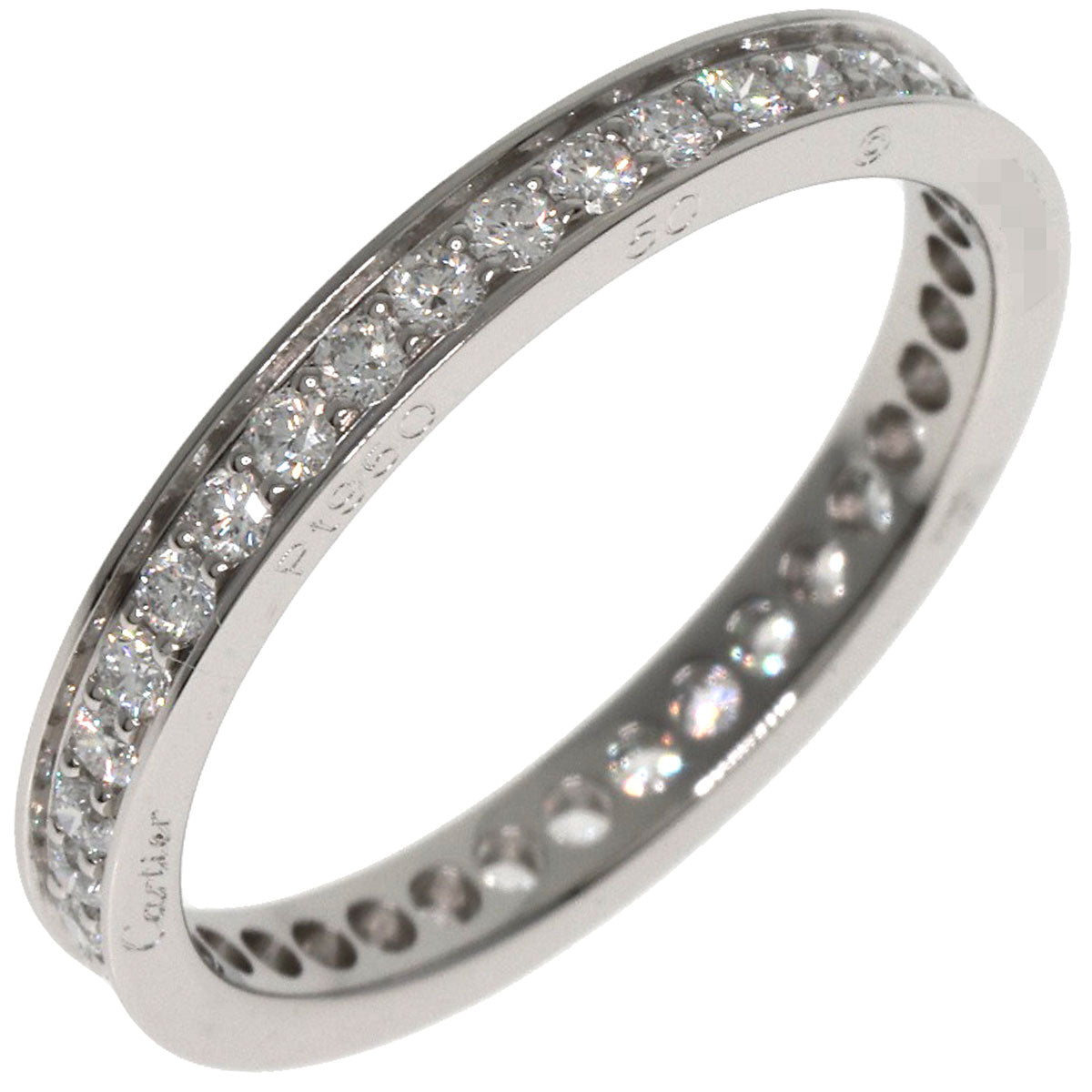 CARTIER   Ring Eternity Diamond #50 Platinum PT950 Ladies