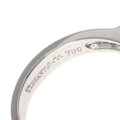 TIFFANY&Co. Loving Heart Diamond Ring K18 White Gold Ladies [Used]