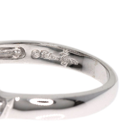 TIFFANY&Co. Loving Heart Diamond Ring K18 White Gold Ladies [Used]