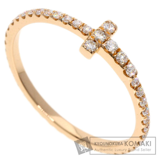 TIFFANY&Co.   Ring TWire Diamond K18 Pink Gold Ladies