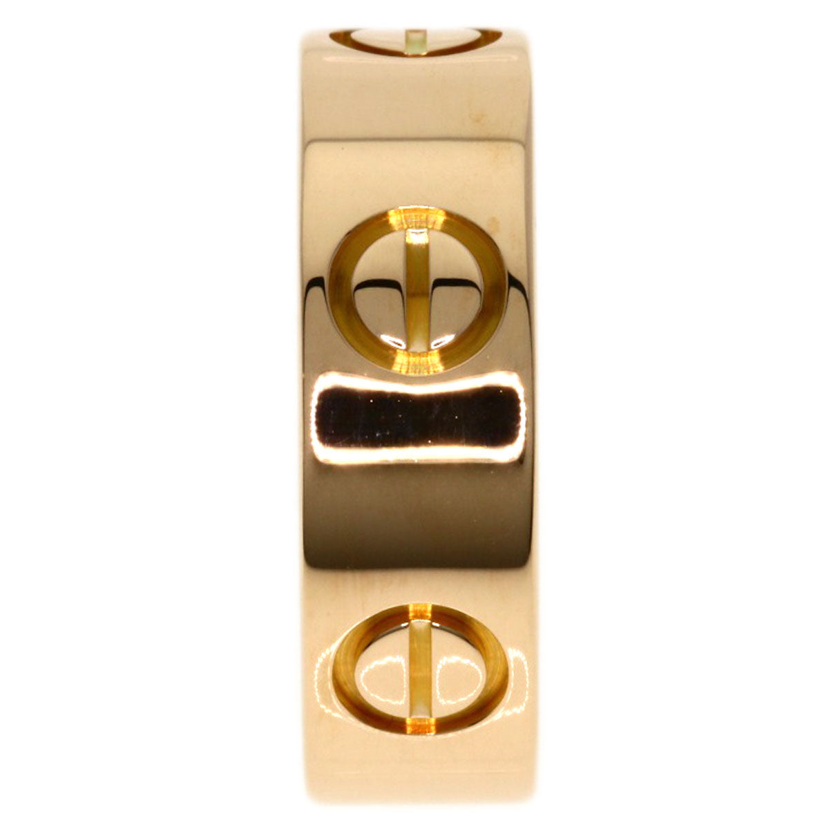 CARTIER   Ring love ring #48 K18 Pink Gold Ladies