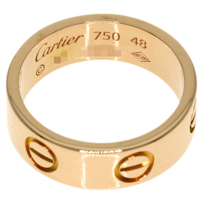 CARTIER   Ring love ring #48 K18 Pink Gold Ladies
