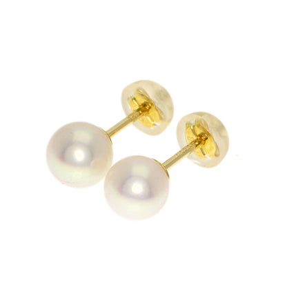 TASAKI Pearl Pearl earring K18 Yellow Gold Ladies [Used]