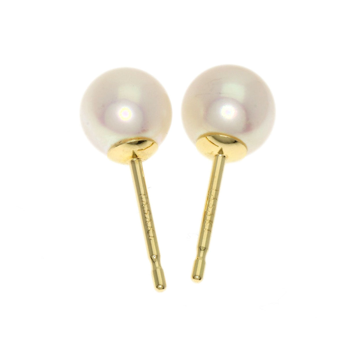 TASAKI Pearl Pearl earring K18 Yellow Gold Ladies [Used]