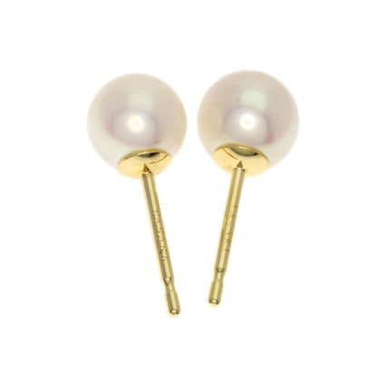 TASAKI Pearl Pearl earring K18 Yellow Gold Ladies [Used]