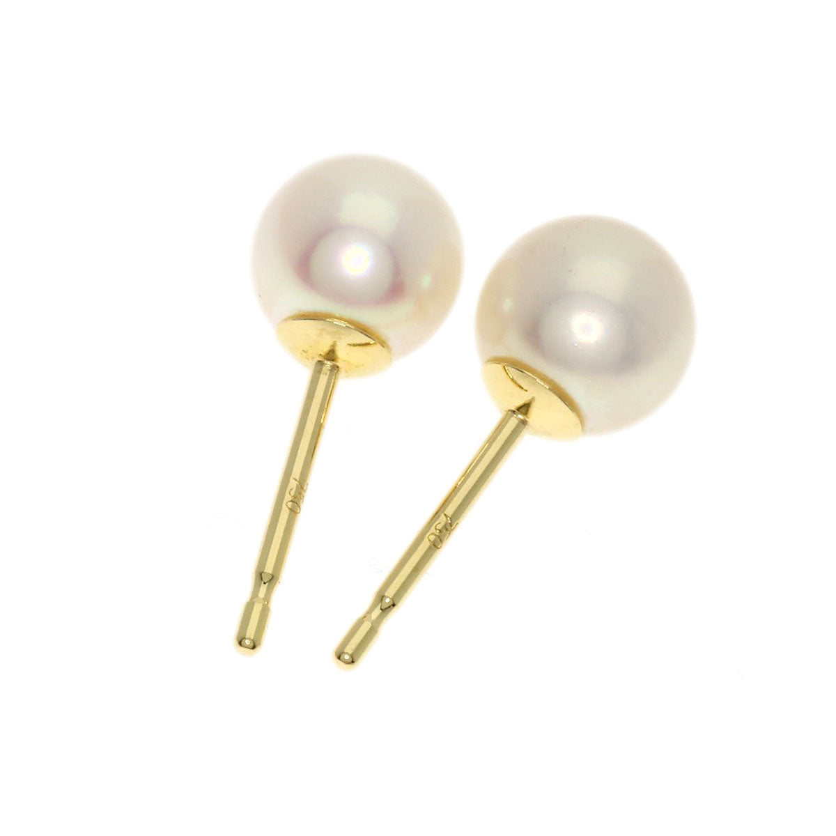 TASAKI Pearl Pearl earring K18 Yellow Gold Ladies [Used]