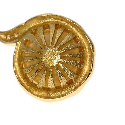 TASAKI Pearl Pearl Diamond Pendant top K18 Yellow Gold Ladies [Used]