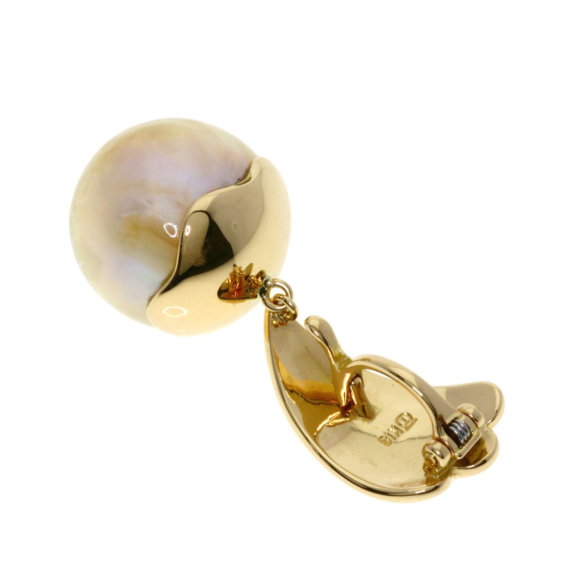 TASAKI Pearl Pearl Pendant top K18 Yellow Gold Ladies [Used]