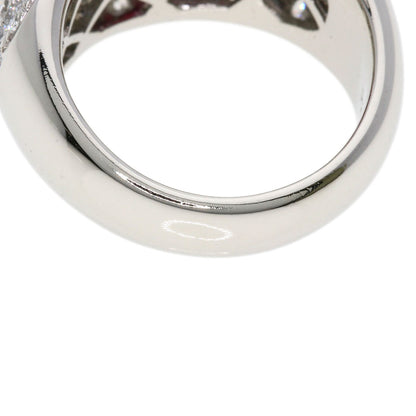 2.54ct Diamond Ruby Ring Platinum PT900  16.6g　Ladies
