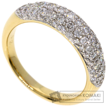 0.92ct Diamond Ring K18 Yellow Gold  5g　Ladies