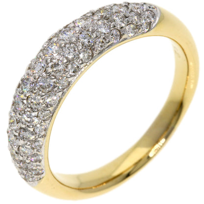 0.92ct Diamond Ring K18 Yellow Gold  5g　Ladies