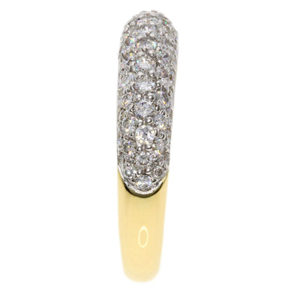 0.92ct Diamond Ring K18 Yellow Gold  5g　Ladies