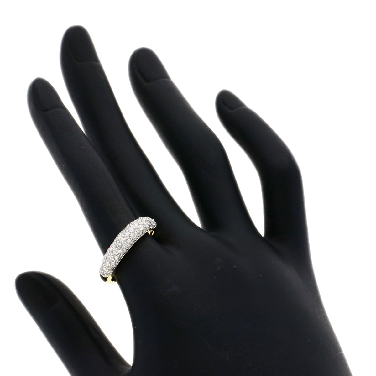 0.92ct Diamond Ring K18 Yellow Gold  5g　Ladies