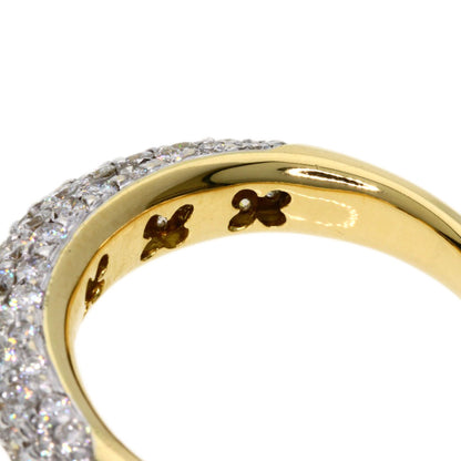 0.92ct Diamond Ring K18 Yellow Gold  5g　Ladies