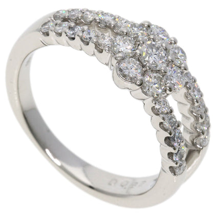0.82ct Diamond Ring Platinum PT900 6.8g　Ladies