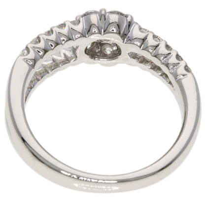 0.82ct Diamond Ring Platinum PT900 6.8g　Ladies
