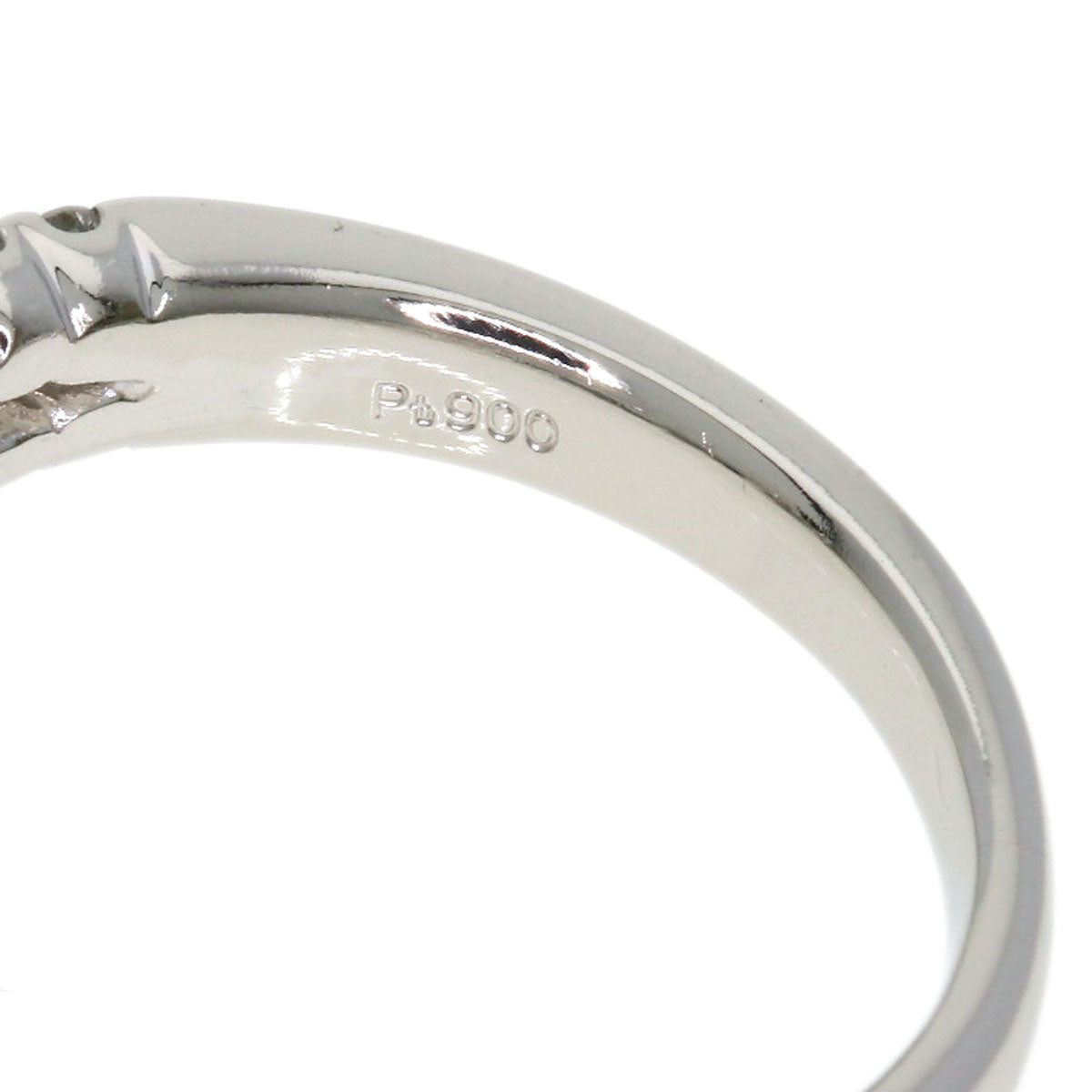 0.82ct Diamond Ring Platinum PT900 6.8g　Ladies