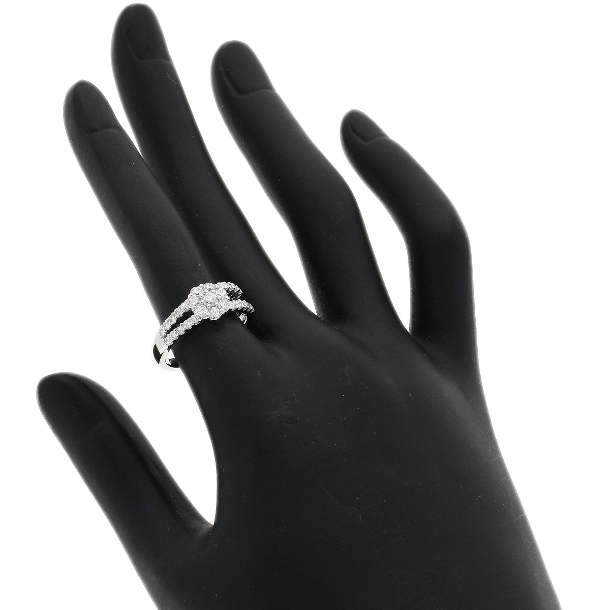 0.82ct Diamond Ring Platinum PT900 6.8g　Ladies
