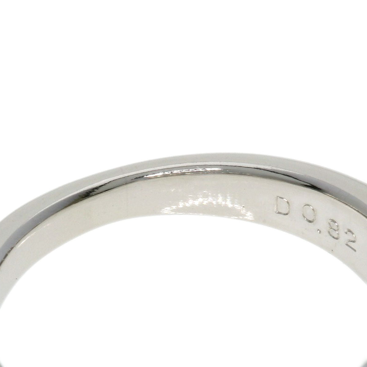 0.82ct Diamond Ring Platinum PT900 6.8g　Ladies