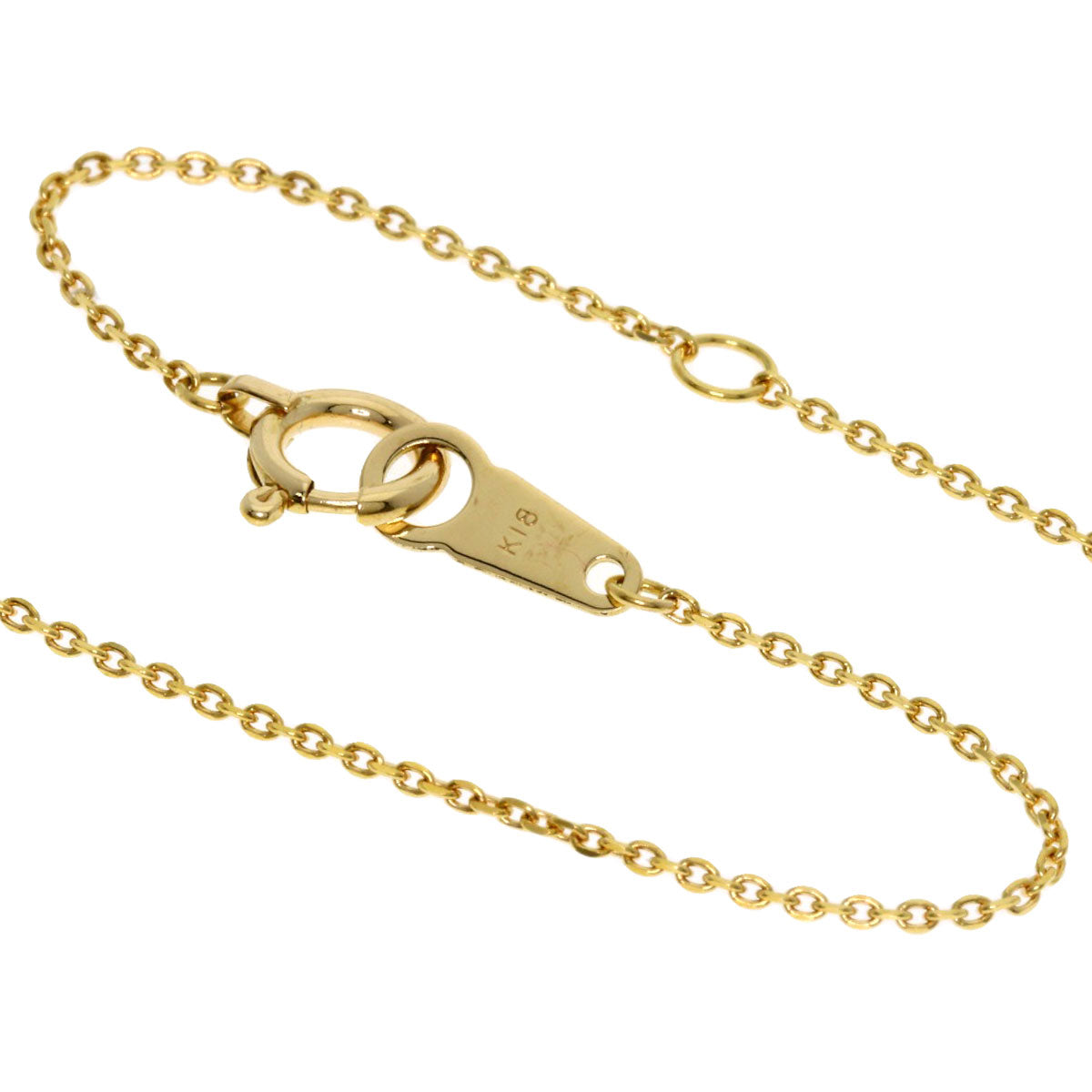 VENDOME Cross motif Diamond Necklace K18 Yellow Gold Ladies [Used]