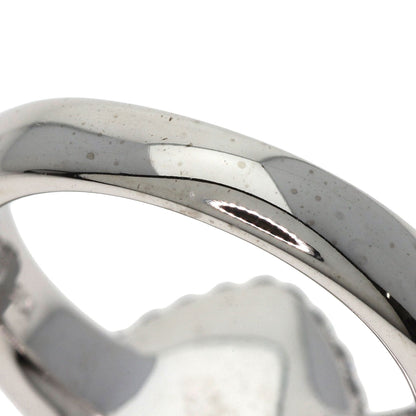 0.67ct Blue Topaz Diamond Ring K18 White Gold 9.8g　Ladies