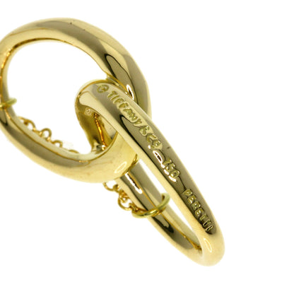 TIFFANY&Co.   Necklace Double roof K18 Yellow Gold Ladies