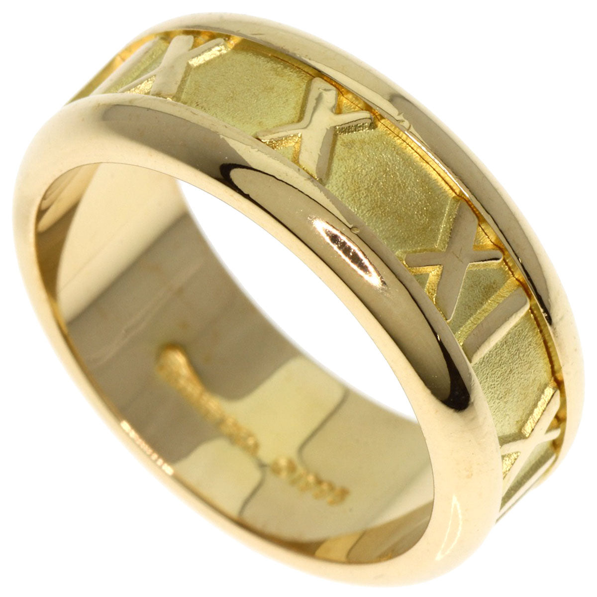 TIFFANY&Co.   Ring Atlas K18 Yellow Gold Ladies